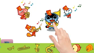 Game screenshot Панго музыкальный марш:3-6 лет mod apk