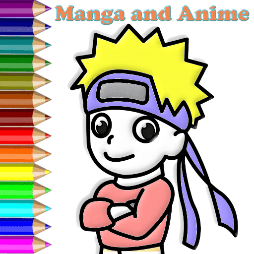 Coloring Manga and Anime