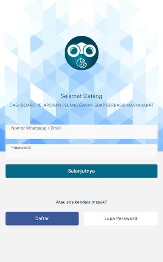 Lapor Wasmas Screen 3