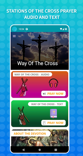 Android application Way Of The Cross With Audio screenshort