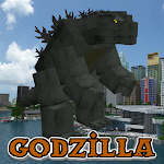 Cover Image of Download Mod Big Godzilla Minecraft 3.3 APK