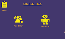 Simple Hex Board game with AIのおすすめ画像4