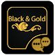 Black and Gold GOSMS PRO Theme