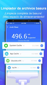 Captura de Pantalla 2 Limpiador de teléfonos android