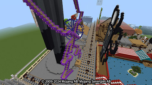 Roller coaster for minecraft Screen 2