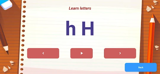 Learn numbers and letters