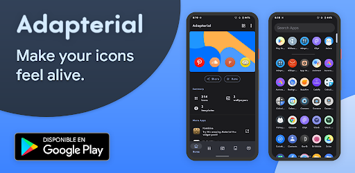Android application Adapterial - icon pack screenshort