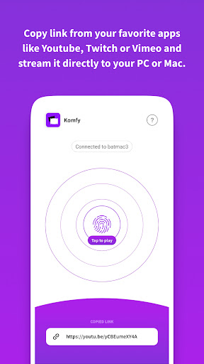 Komfy: Couch streaming Screen 3