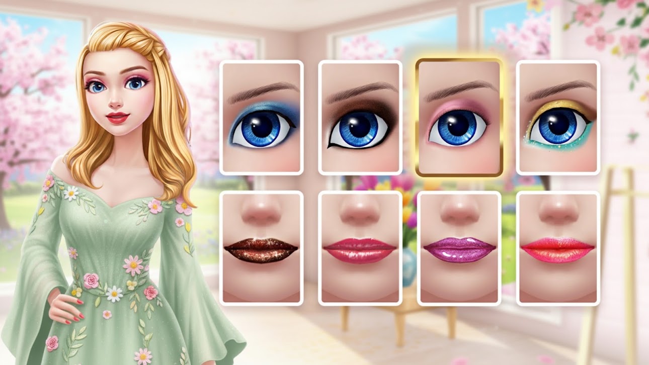 Super Stylist Fashion Makeover Mod APK screenshot 6 - Android mod game interface