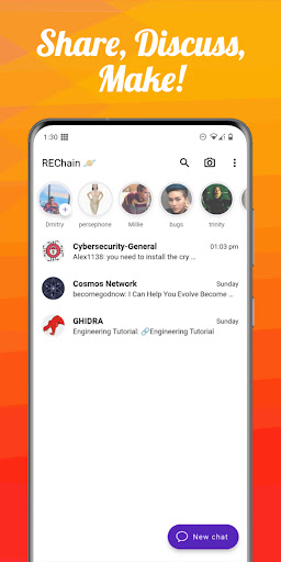 Screenshot of REChain.Online ®