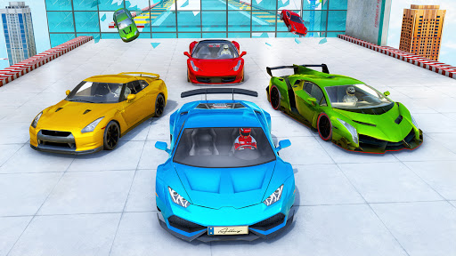 Fast Car Stunt Driving: Mega Ramp Crazy Car Games APK MOD (Astuce) screenshots 4