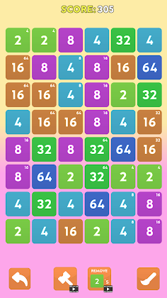 Merge Blast - Offline 2048 Puz - Screenshot 3