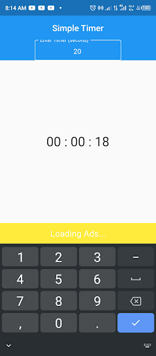 Simple Timer Screen 3