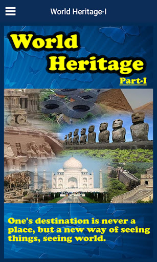 Android application World Heritage-I screenshort