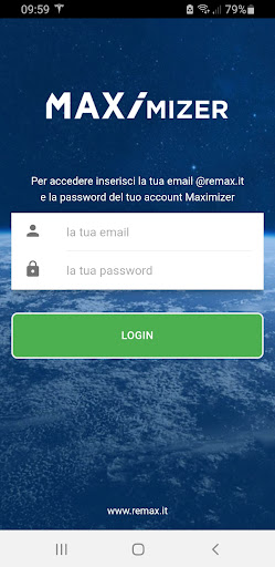 Android application MAXimizer screenshort