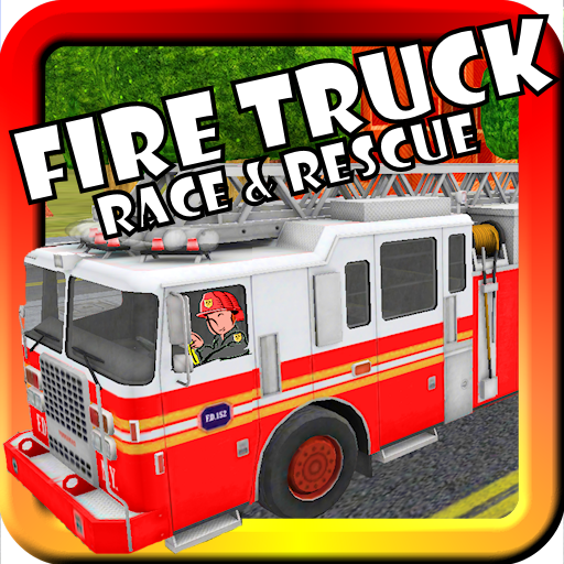 Fire Truck Race & Rescue Kids Laai af op Windows