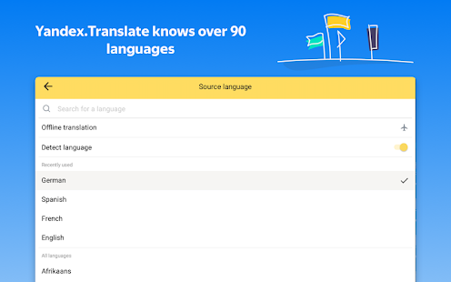 Yandex.Translate u2013 offline translator & dictionary 21.10.2 Screenshots 9