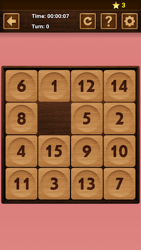 Android application Fifteen Pictures Puzzle screenshort