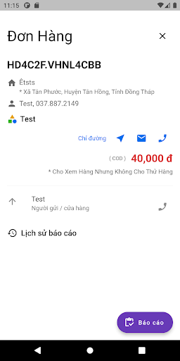 GHSV Delivery Screen 2