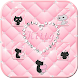 Pink kitty Live Wallpaper Theme