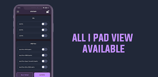 GFXTOOY IPAD VIEW & 90 FPS Screen 3