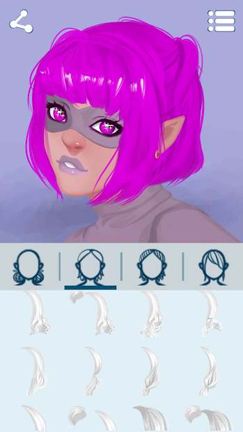 Screenshot 15 Creador Avatares: Chica Real android