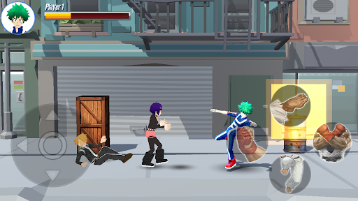 Street Fighting My Hero Academia Beat Em Up