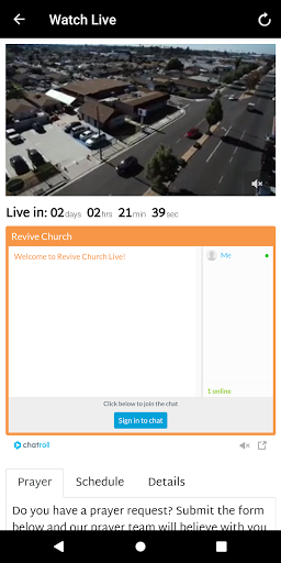 Revive Church LA Screen 2