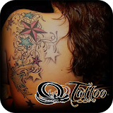 Tattoos-tattoos on photo icon