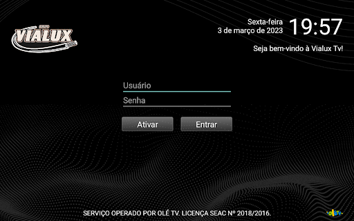 Android application Vialux Tv screenshort