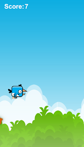 Flying BlueBird