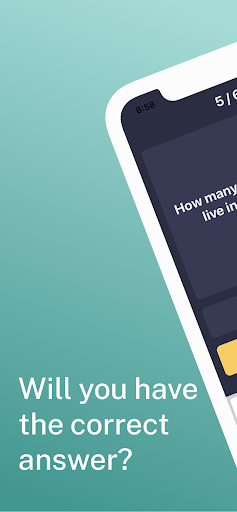 Android application Guesstimate - trivia quiz screenshort