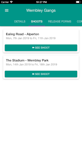 Android application ShootCase screenshort