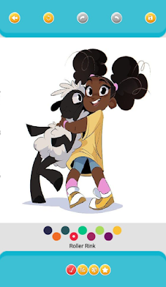 Amanda The Adventure Coloring - Screenshot 2