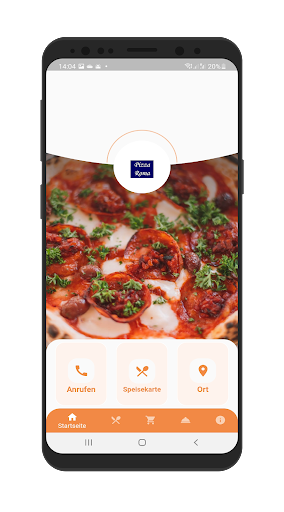Android application Pizza Roma Lauf screenshort