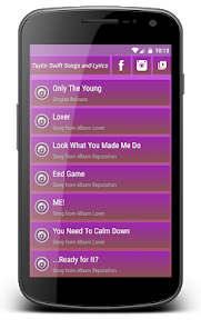 Screenshot 2 Taylor Swift - exile songs and android