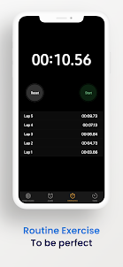 Clock iOS 16 -Clock Phone15Pro