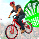 Cover Image of Download BMX Bike Stunts Bicycle Race  APK