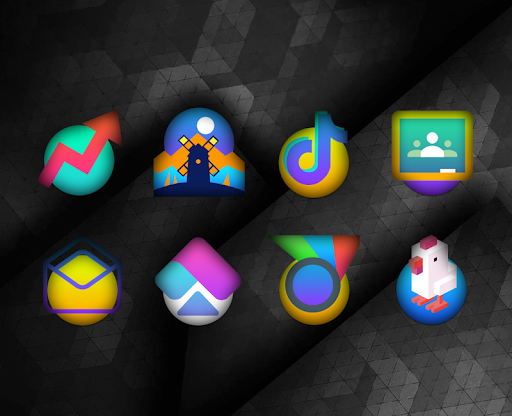 Android application Xetrox - Icon Pack screenshort