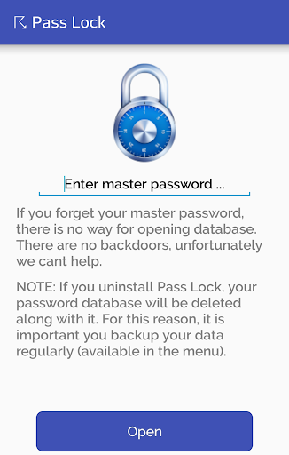 Password Manager PassLock Pr