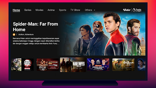 Vidio TV: Sport, Movie, Series Screen 2