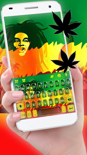 Android application Reggae Style Bob Keyboard Them screenshort