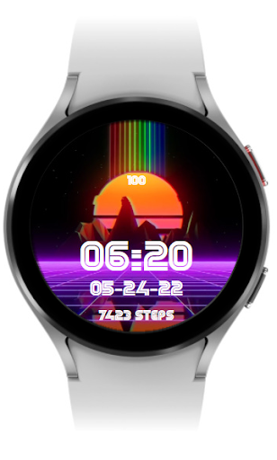 Retro Rainbow Vintage 80s VHS