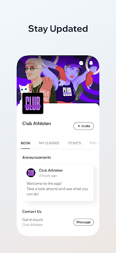 Club Athleten Screen 3