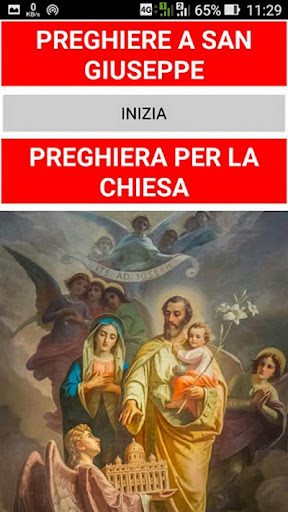 Android application Preghiere a San Giuseppe screenshort