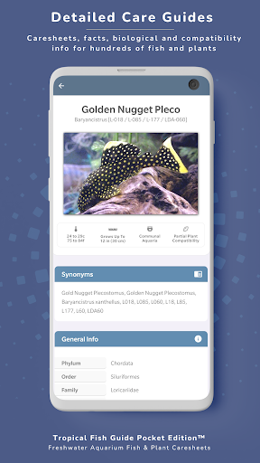 Tropical Fish Guide Pocket Ed. screenshot 18