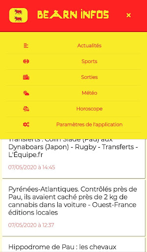 Bearn Infos Screen 2