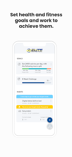 Screenshot of Elite Health and Fitness