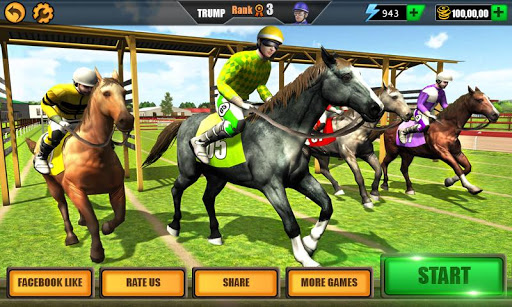 Code Triche Horse Riding Rival: Multiplayer Derby Racing APK Mod screenshots 1