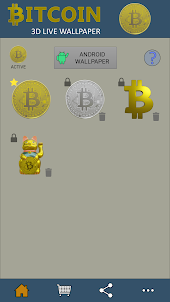 Bitcoin 3D Live Wallpaper